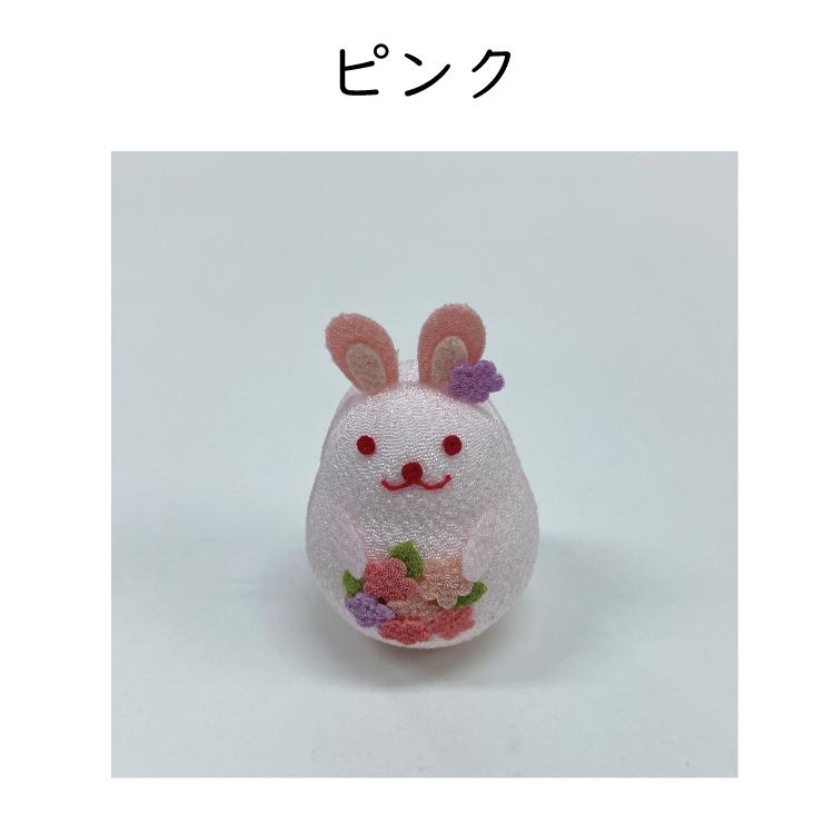 おきあがりこぼし [花束うさぎ 全3色 起き上がり小法師シリーズ] 夏