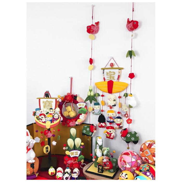 吊るし飾り つるし飾り 壁飾り インテリア ドア 飾り 獅子舞シリーズ