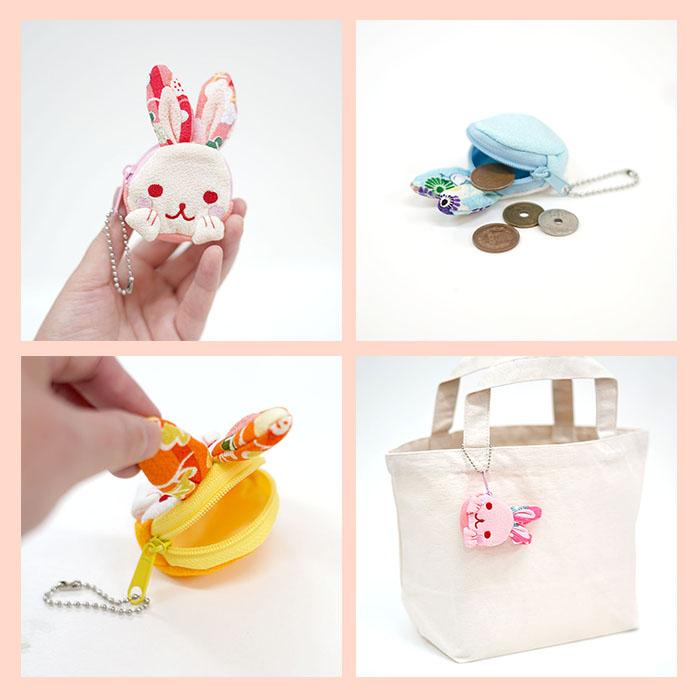コインケース かわいい うさぎ 顔型 12色 兎 ウサギ 小銭入れ コインケース かわいい うさぎ 顔型 12色 兎 ウサギ 小銭入れ