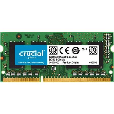 Crucial ノートPC用増設メモリ 4GB (4GBx1枚) DDR3 1600MT/s (PC3-12800) CL11 SODIMM 204pin CT51264BF160B