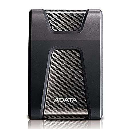 男女兼用 並行輸入品ADATA HD650 2TB USB 3.1 Shock-Resistant External Hard Drive, Black (AHD650- HDD、ハードディスクドライブ
