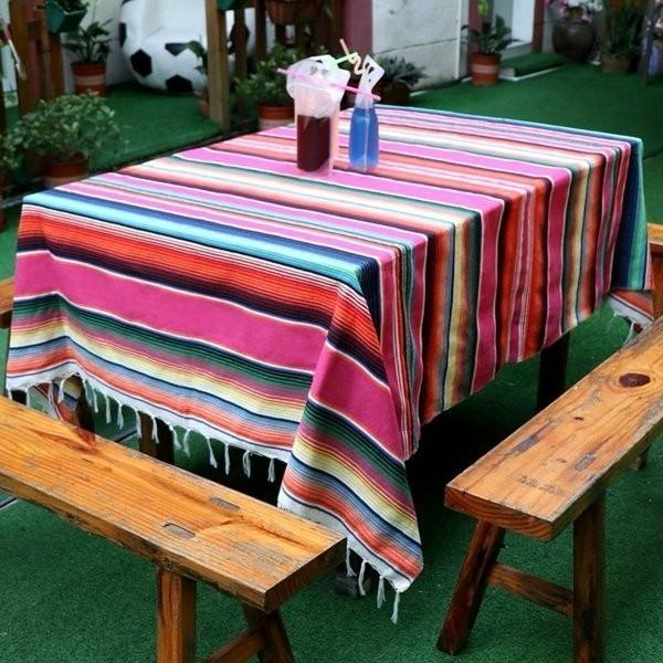 華麗 テーブルクロス テーブルカバー メキシコスタイル カバー マルチカバー テーブルクロス
