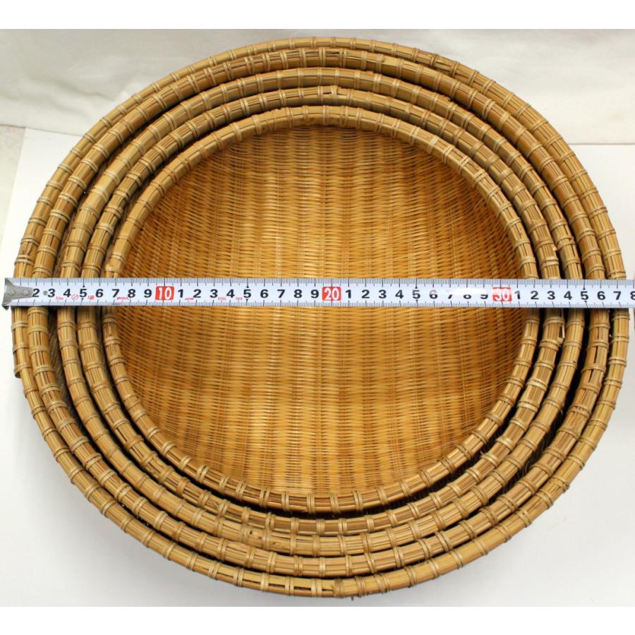 5点セット アンティーク 竹籠 ザル 竹細工 古道具 z733 5点セット