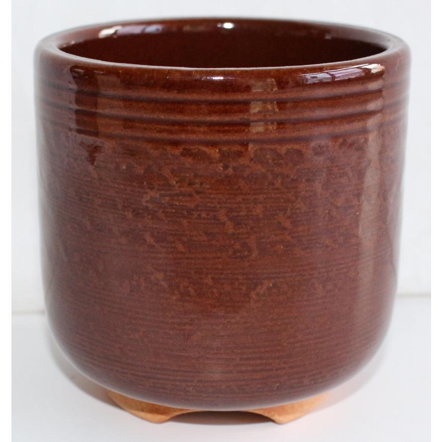 1520/美品/大樋焼 十代大樋長左衛門(年朗) 飴釉火入 ※茶道具 : 地産の