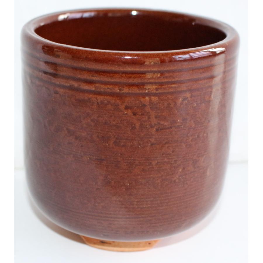 1520/美品/大樋焼 十代大樋長左衛門(年朗) 飴釉火入 ※茶道具 : 地産の