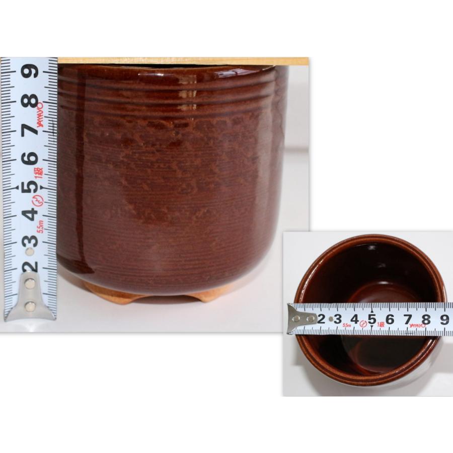 1520/美品/大樋焼 十代大樋長左衛門(年朗) 飴釉火入 ※茶道具 : 地産の