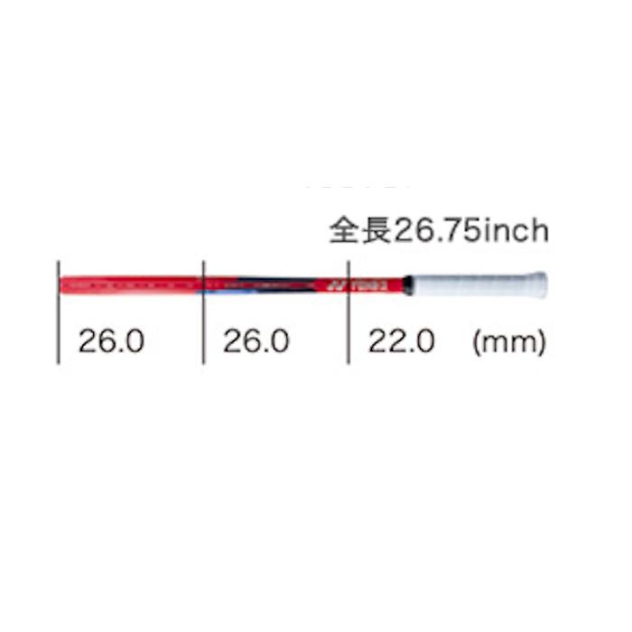 ヨネックス Vコア 102 07VC102-651 スカーレット　2023SS｜chispo-b｜02