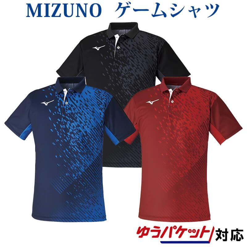 MIZUNO ミズノソフトテニスゲームシャツ ユニフォーム4枚セット MIZUNO（ミズノ） クイックドライゲームシャツ 62JA1004 ユニセックス