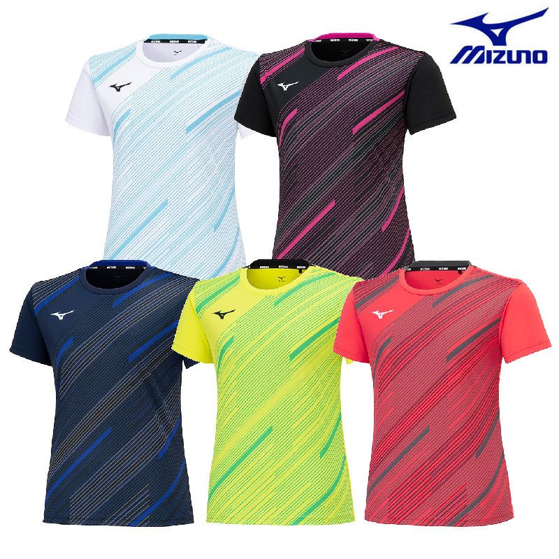 Mizuno ゲームシャツ XL グラデーション テニス バドミントン MIZUNO（ミズノ） ゲームシャツ 62JAB229 レディース 2024SS
