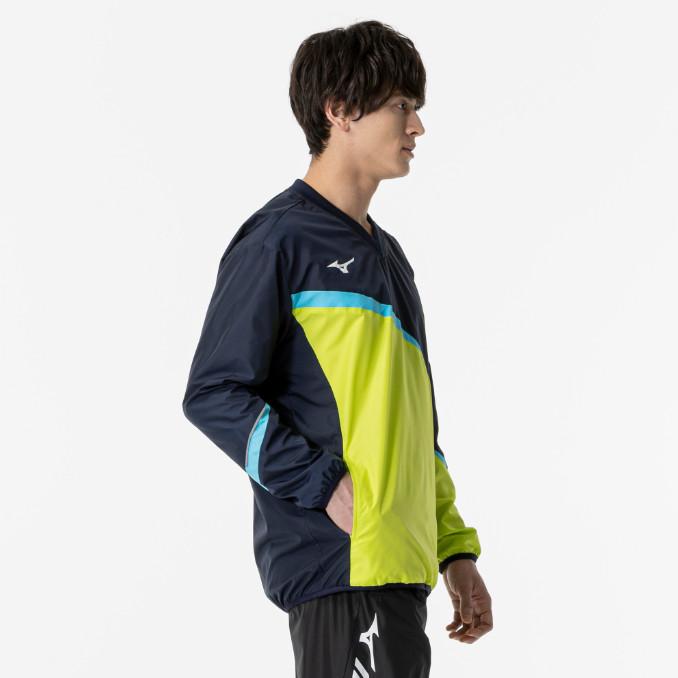 ミズノ ウィンドブレーカーシャツ 62MEA504 ユニセックス 2023AW メール便対応