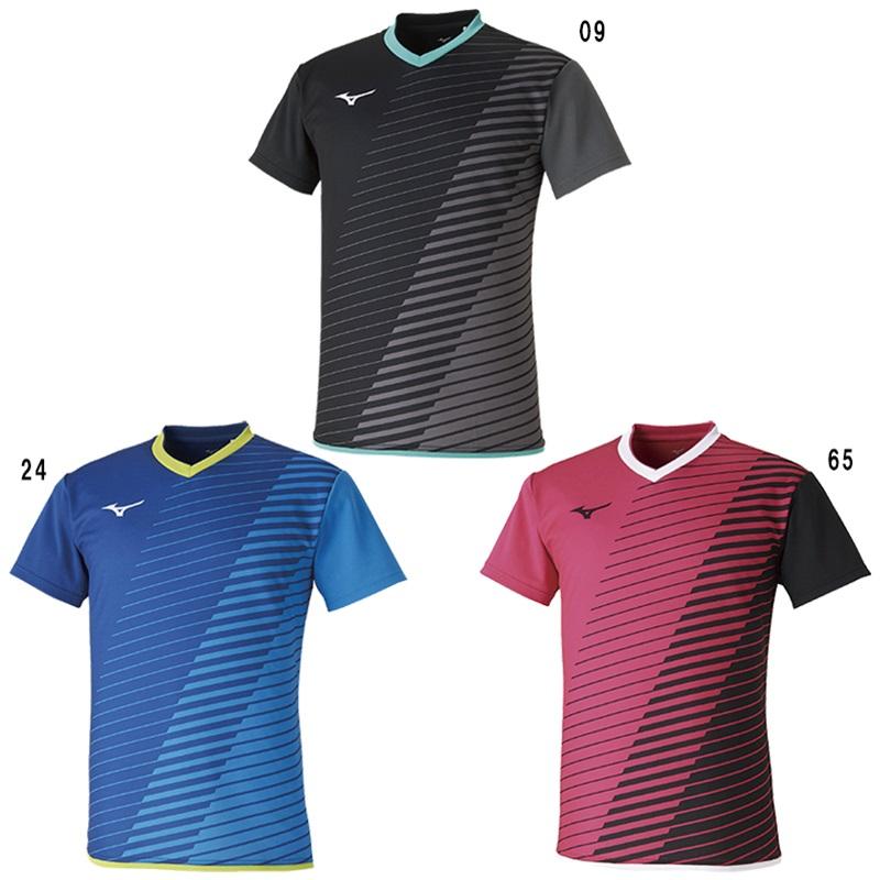 MIZUNO バドミントンシャツ ユニフォーム UNISYS Oサイズ 半袖 楽天市場】ミズノ バドミントン ユニフォーム（サイズ（S/M/L）L）の通販