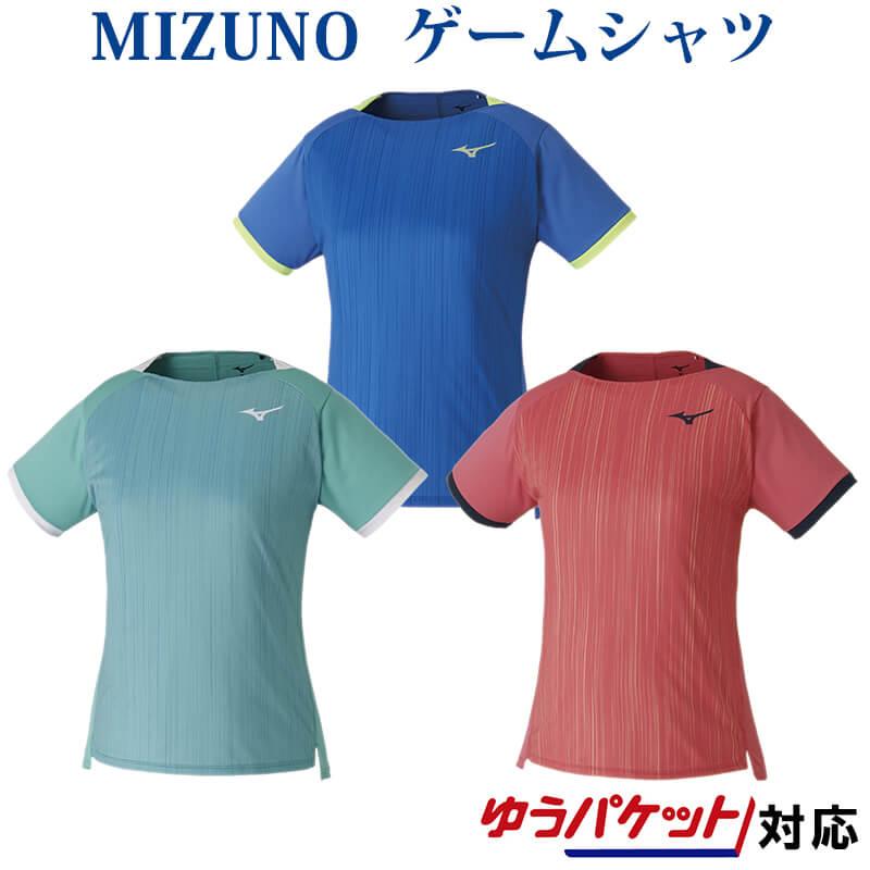 ミズノ ゲームシャツ 72MA2204 レディース 2022SS バドミントン テニス ソフトテニス ゆうパケット(メール便)対応