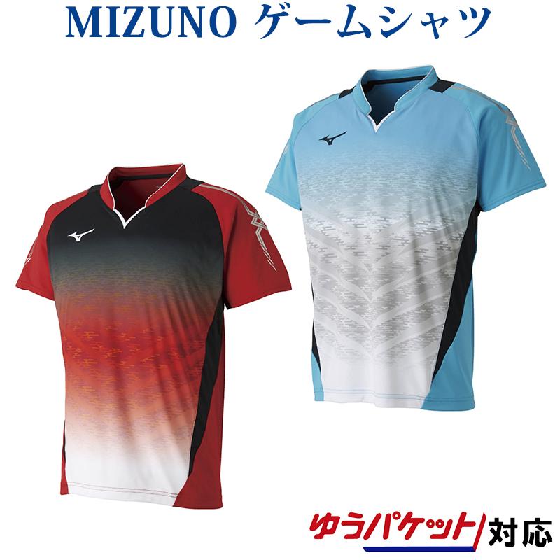 ミズノ ゲームシャツ 72MA8001メンズ 2018SS バドミントン テニス ゆうパケット（メール便）対応  m2off セール