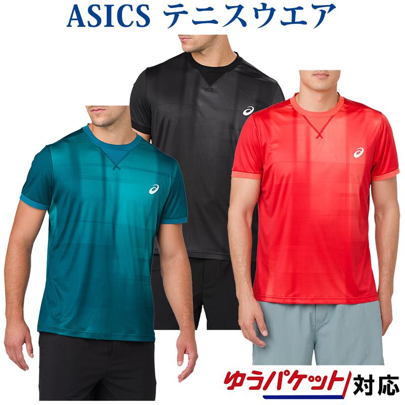 市場 ネコポス asics 2041A166 ショートスリーブトップ 半袖