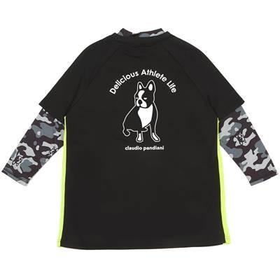 クラウディオ・パンディアーニ  NO SPORTS NO LIFE Aインナー CP17536 スポーツ Tシャツ 2017AW ゆうパケット（メール便）対応 セール｜chispo-b｜03