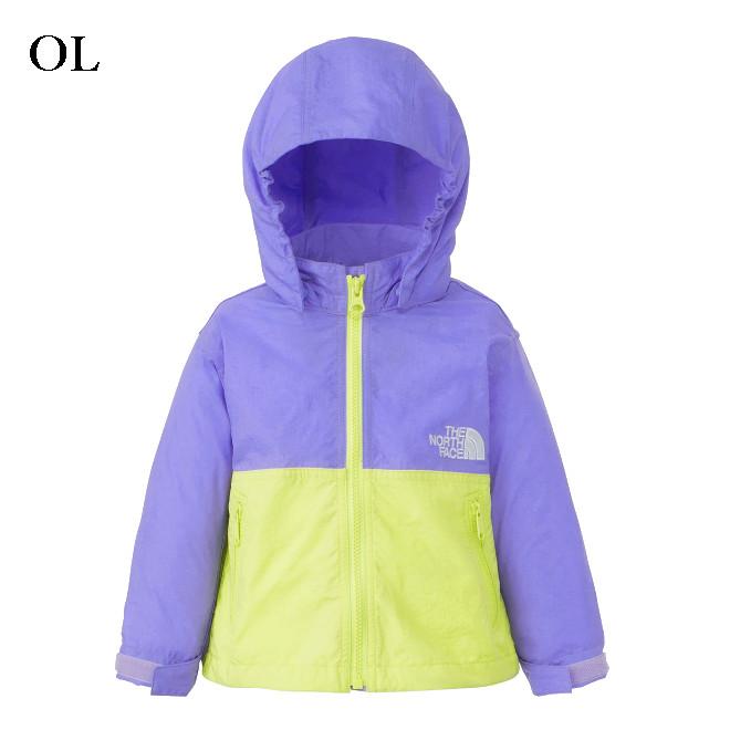 ノースフェイス ベビーコンパクトジャケット B Compact jacket NPB72310 2024SS ゆうパケット(メール便)対応｜chispo-b｜09