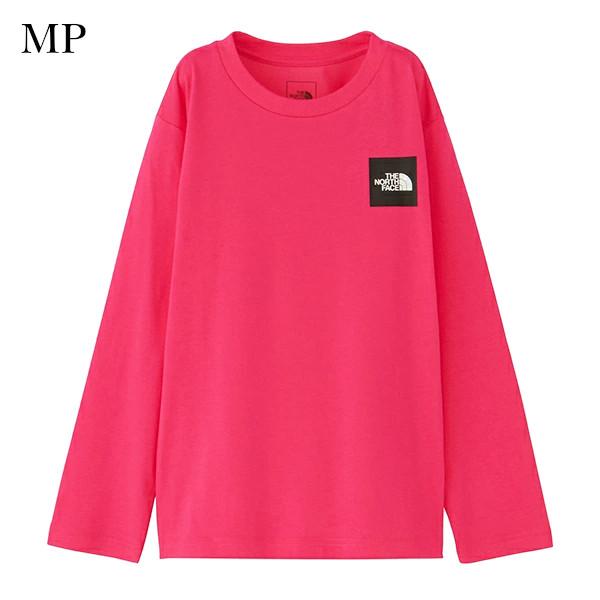 ノースフェイス ロングスリーブスモールスクエアロゴティー L/S Small Square Logo Tee NTJ32357 キッズ ジュニア 2023AW ゆうパケット(メール便)対応｜chispo-b｜04