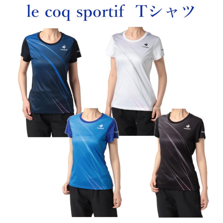 le coq sportif ルコック テニス　ゲームシャツ 4枚セット ルコック le coq sportif テニスウェア レディース グラフィック