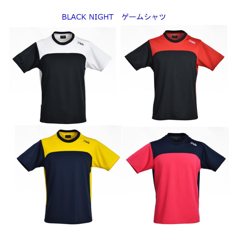 ブラックナイト ゲームウェア T 0512 ユニセックス ss 卓抜 ゆうパケット 対応 バドミントン クリアランス メール便