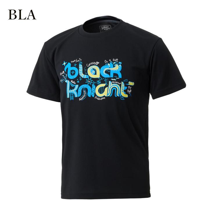 ブラックナイト ドライTシャツ T-4103U ユニセックス バドミントン 2024SS メール便対応 | black knight | 02