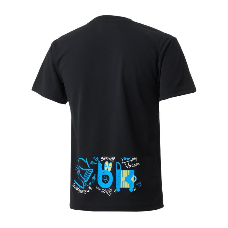 ブラックナイト ドライTシャツ T-4103U ユニセックス バドミントン 2024SS メール便対応 | black knight | 03