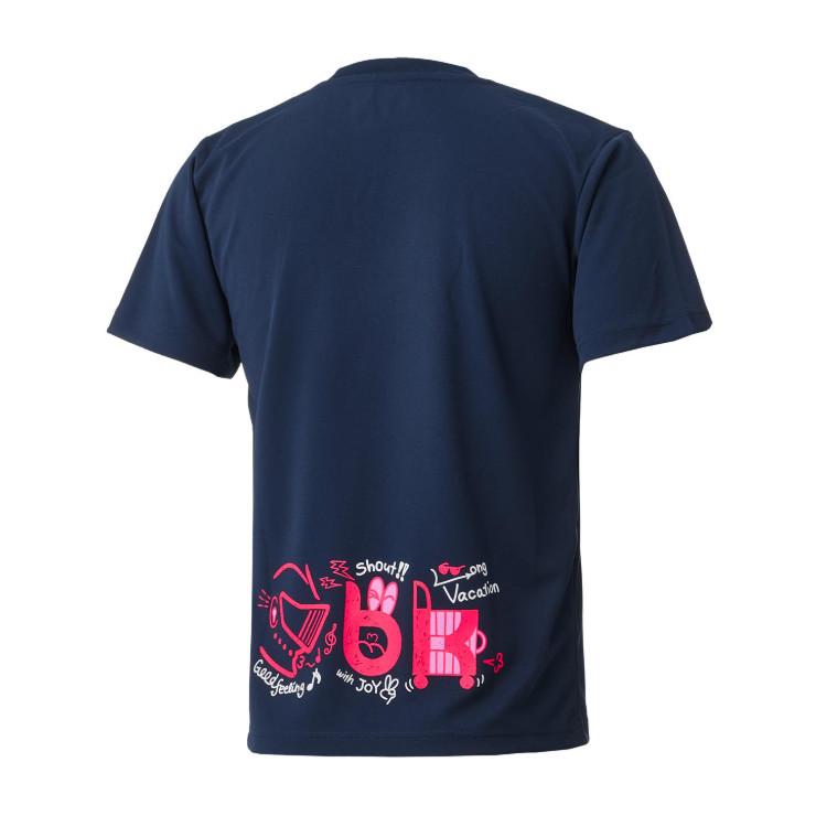ブラックナイト ドライTシャツ T-4103U ユニセックス バドミントン 2024SS メール便対応 | black knight | 05