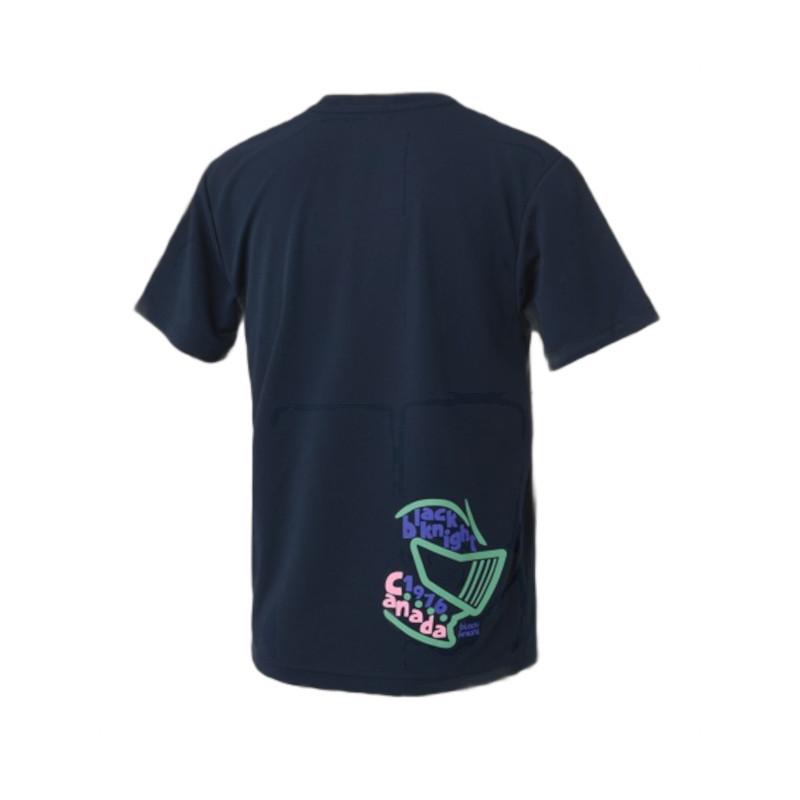 ブラックナイト ドライTシャツ T-6105U メンズ ユニセックス バドミントン 2026SS メール便対応 | black knight | 12