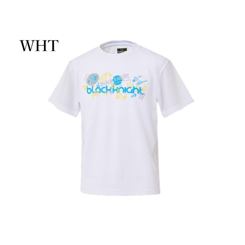 ブラックナイト ドライTシャツ T-6106U メンズ ユニセックス ジュニア バドミントン 2026SS メール便対応 | black knight | 12