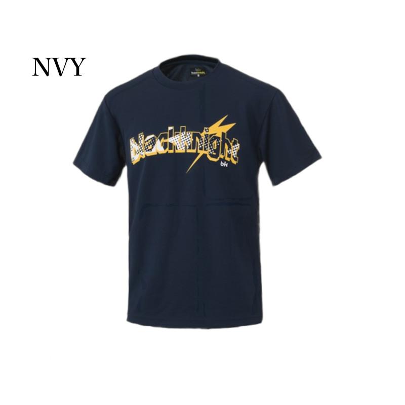 ブラックナイト ドライTシャツ T-6107U メンズ ユニセックス ジュニア バドミントン 2026SS メール便対応 | black knight | 15