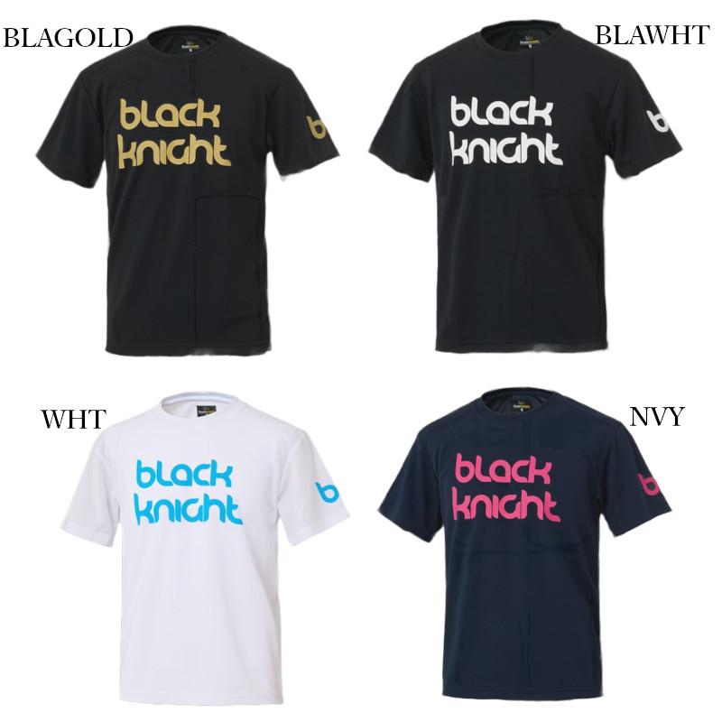 ブラックナイト ドライTシャツ T-6109U メンズ ユニセックス ジュニア バドミントン 2026SS メール便対応 | black knight | 08