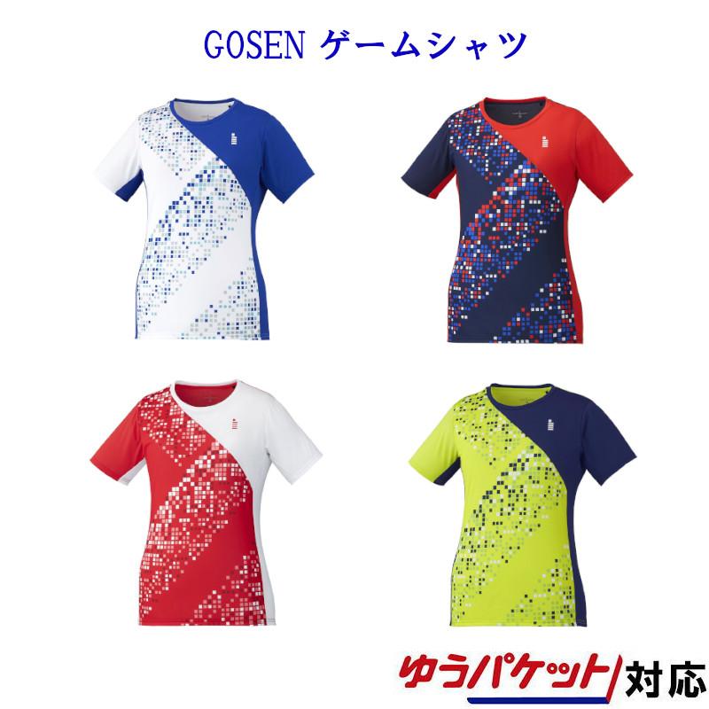 ゴーセン ゲームシャツ T1943 レディース 2019AW バドミントン テニス ソフトテニス :t1943:チトセスポーツ テニスバドSHOP  - 通販 - Yahoo!ショッピング