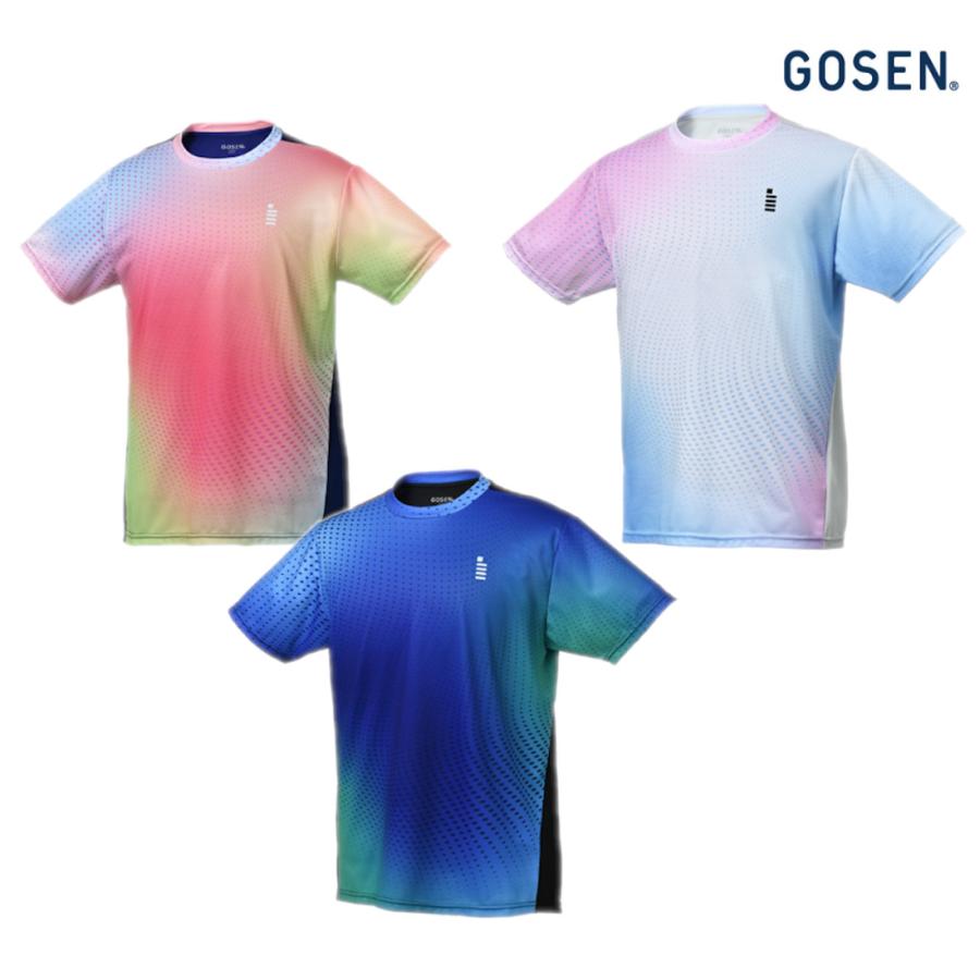 新品　GOSEN T2514 ユニM バドミントン　ゲームシャツ GOSEN（ゴーセン） ユニゲームシャツ T2514 ユニセックス 2025AW
