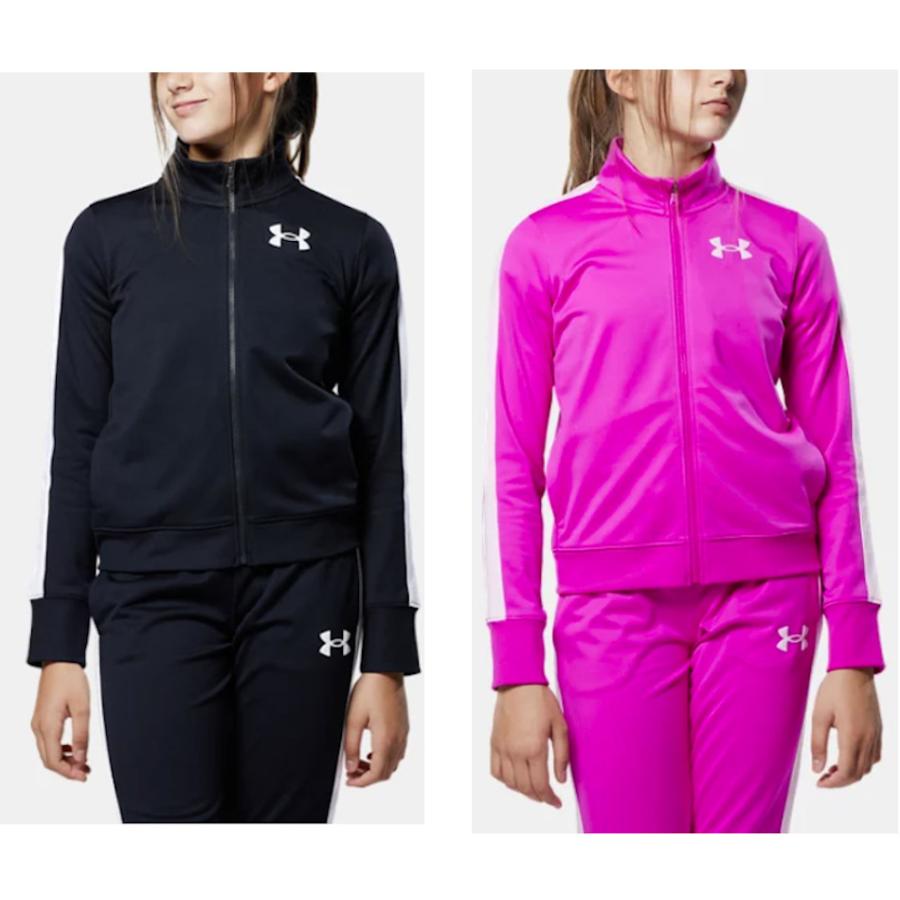 アンダーアーマー UAガールズ 二ット トラックスーツ 1363380 ジュニア 2021SS