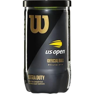 ウイルソン 硬式テニスボール USオープン・エクストラ・デューティ(US Open Extra Duty)wrt1000j 2球入 1缶 テニス ボール｜chispo-b