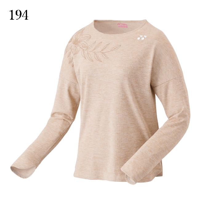 d*3様 YONEX バドミントンシャツ Lサイズ YONEX（ヨネックス） ロングスリーブTシャツ 16713 レディース 2024SS