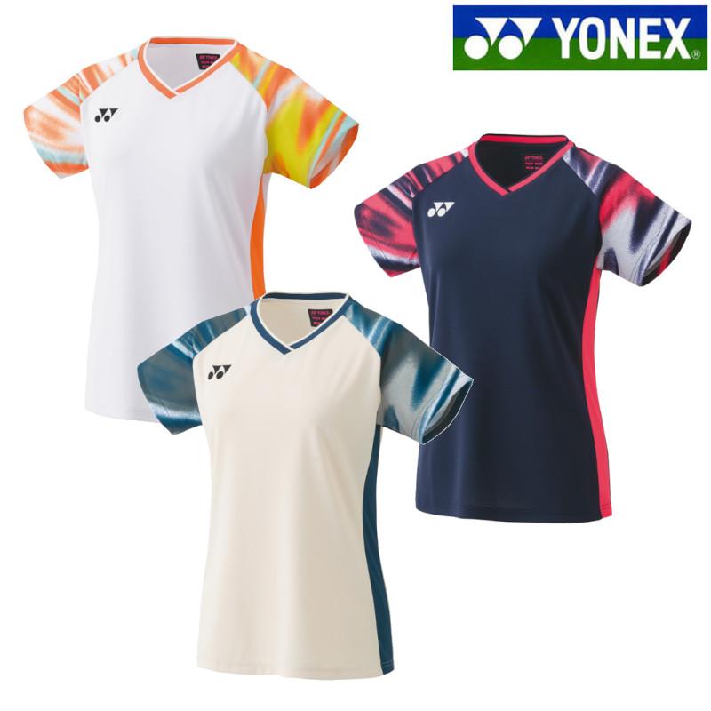 YONEX ゲームシャツ バドミントン テニス Tシャツ スカート YONEX ヨネックス ゲームシャツ 20774 レディース 2024SS