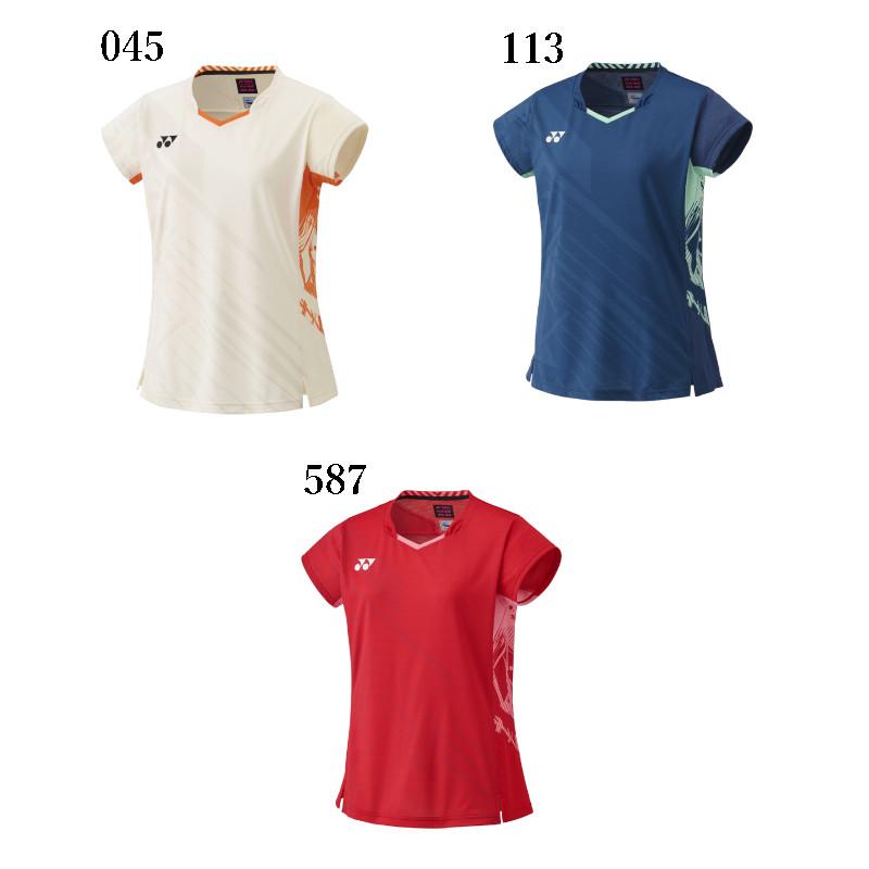 日本代表モデル　ヨネックス　YONEX バドミントン ウィメンズゲームシャツ YONEX（ヨネックス） レディース ウィメンズゲームシャツ バドミントン
