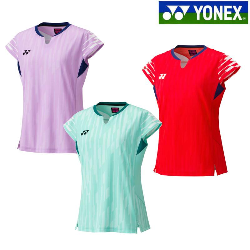 20860 YONEX ヨネックス バドミントン　O ゲームウェア　テニス YONEX（ヨネックス） ゲームシャツ 20860 レディース 2025AW