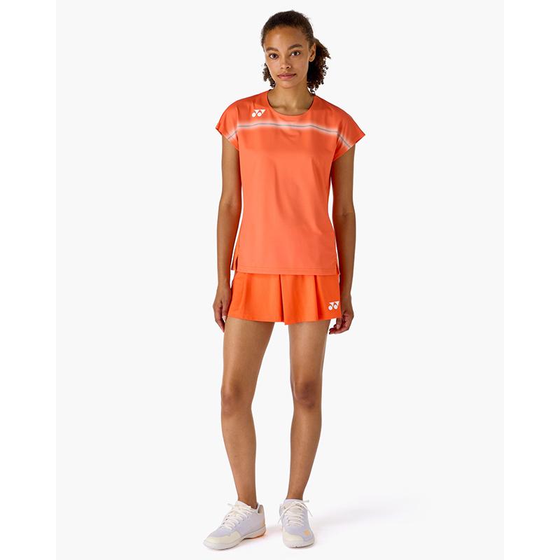 YONEX ヨネックス ウィメンズゲームシャツ オレンジ 2026日本代表モデル YONEX（ヨネックス） ゲームシャツ 20939 レディース 2026SS