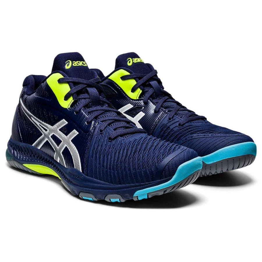 アシックス バレーボールシューズ ネットバーナーバリスティックff 高価値 Mt 2 ピーコート ホワイト ユニセックス Rfcl 1053a030 400 あすつく 同梱不可 aw