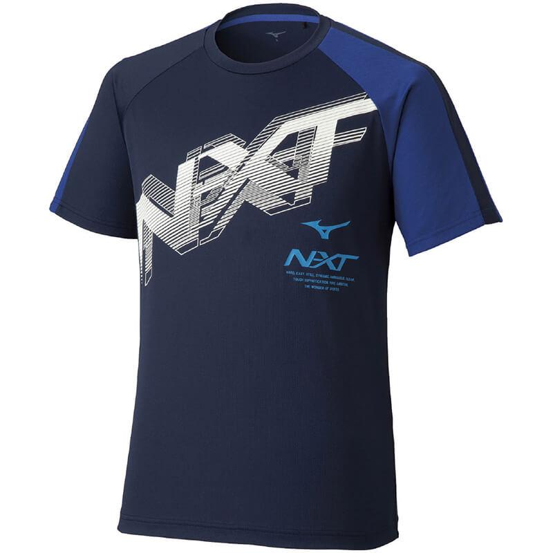 N-XT ミズノ Tシャツ(N-XTプリント) 62JA1Z11 ユニセックス 2021AW