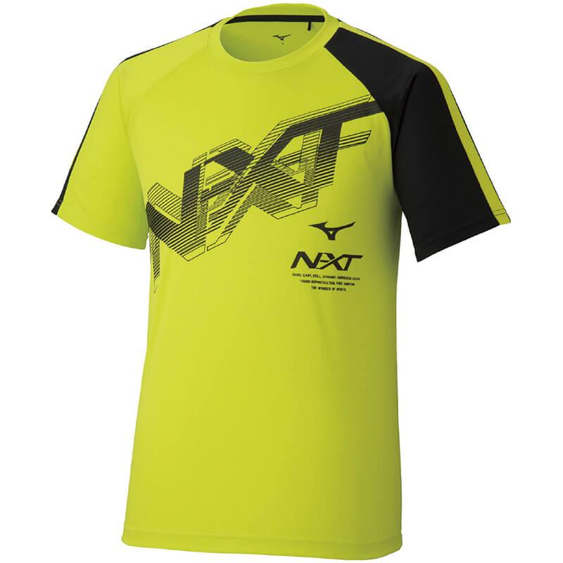 N-XT ミズノ Tシャツ(N-XTプリント) 62JA1Z11 ユニセックス 2021AW