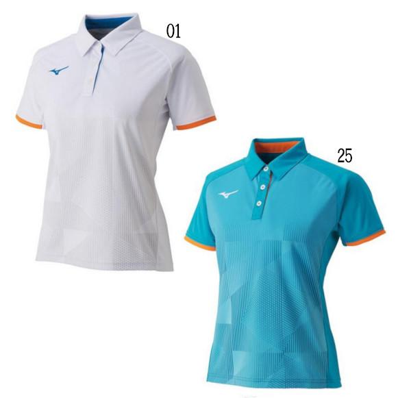 Mizuno XL ゲームシャツシャツ テニス バドミントン MIZUNO（ミズノ） ゲームシャツ（ウィメンズ） 62JA9218 レディース