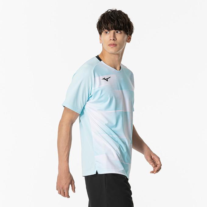試着のみ 美品 holo shirts パスポートジャケット シャツ MIZUNO（ミズノ） ゲームシャツ 62jab003 ユニセックス 2024SS