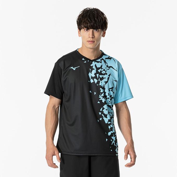 Mizuno XL ゲームシャツシャツ テニス バドミントン MIZUNO（ミズノ） ゲームシャツ 62JAB030 ユニセックス 2024SS