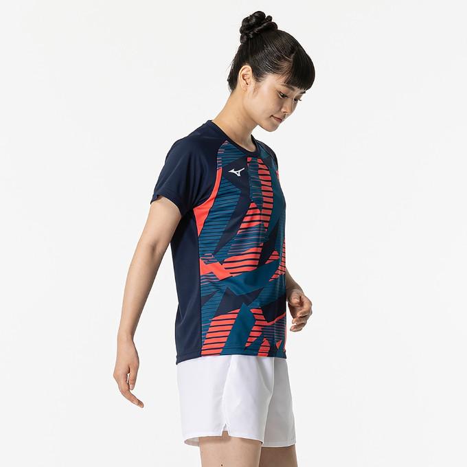 バドミントン　Tシャツ MIZUNO（ミズノ） ゲームシャツ 62JAC028 ユニセックス 2025SS