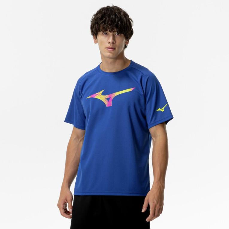 チームGB アンディ・マリー　テニスシャツ MIZUNO（ミズノ） プラクティスシャツ 62JAC043 ユニセックス 2025SS