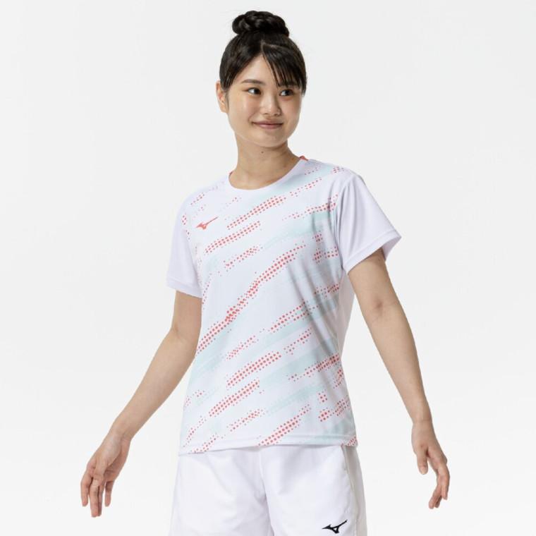 Mizuno テニスウェアセット Tシャツ ショーツ キャップ MIZUNO（ミズノ） ゲームシャツ 62JAC224 レディース 2025SS