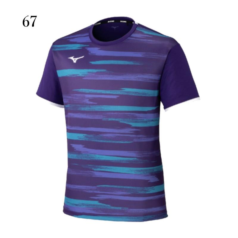 Mizuno ゲームシャツ XL グラデーション テニス バドミントン MIZUNO（ミズノ） ゲームシャツ 62JAD013 ユニセックス 2026SS