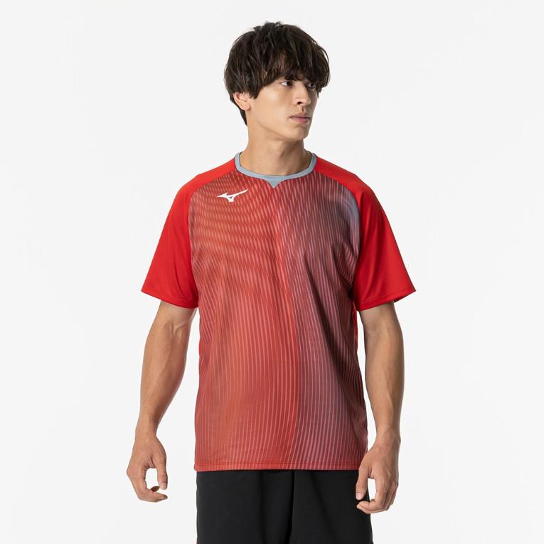MIZUNO（ミズノ） ゲームシャツ 82JAB104 ユニセックス 2024SS 卓球